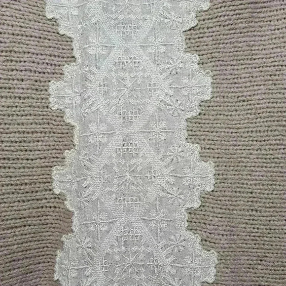 FREE PEOPLE Knit Wool Buttoned Womens Cardigan Tan Size XSmall - Picture 5 of 7